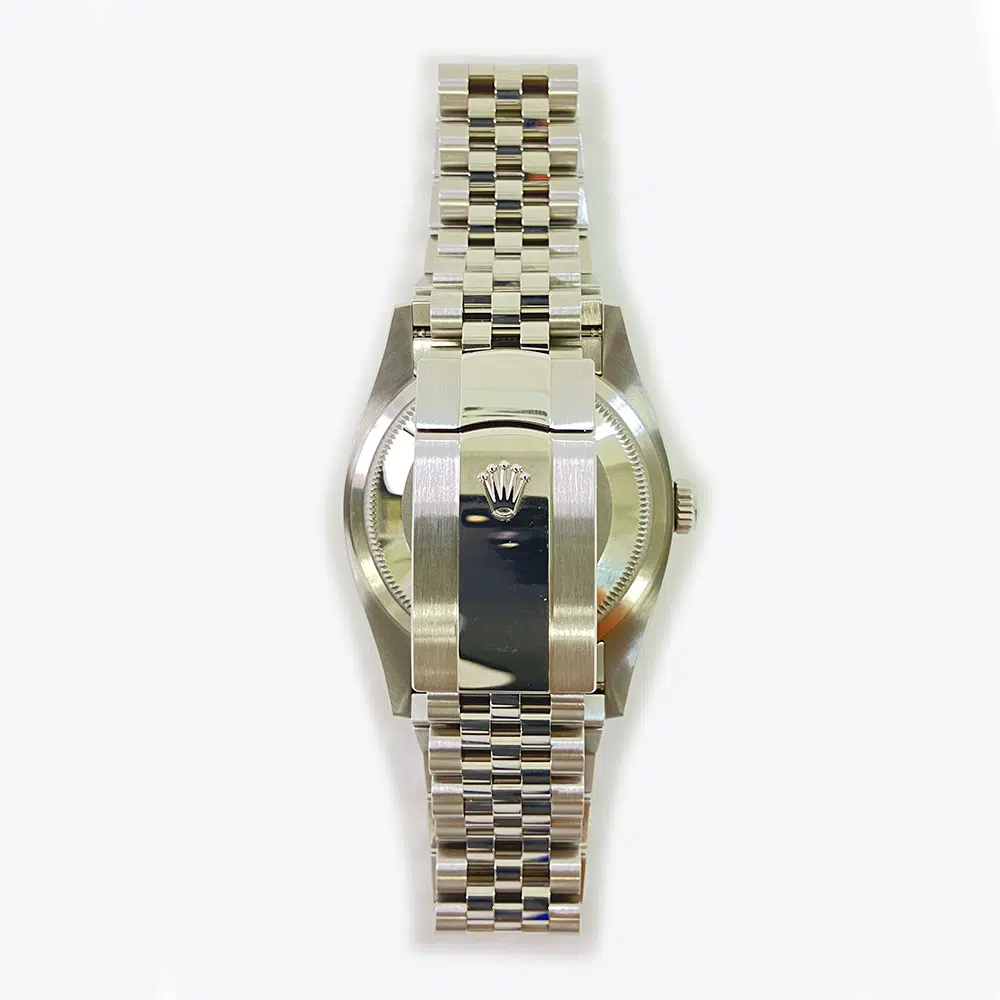 Rolex Datejust 36mm 126234 White Gold/Steel Jubilee Watch Wimbledon Roman Dial 2021 – image 5