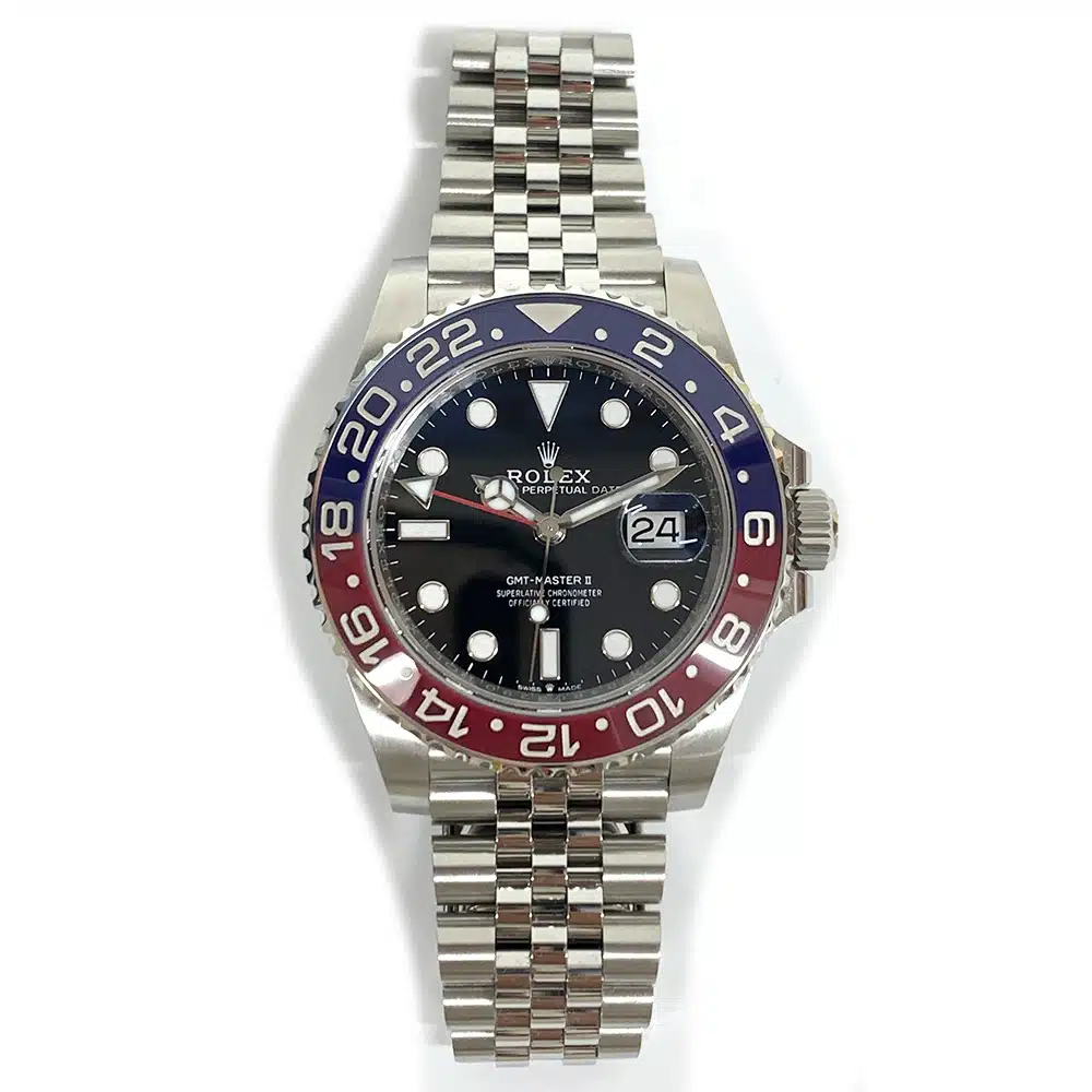Rolex GMT-Master II  126710BLRO Jubilee Steel Watch Black Dial  "Pepsi" Bezel 2022 – image 3