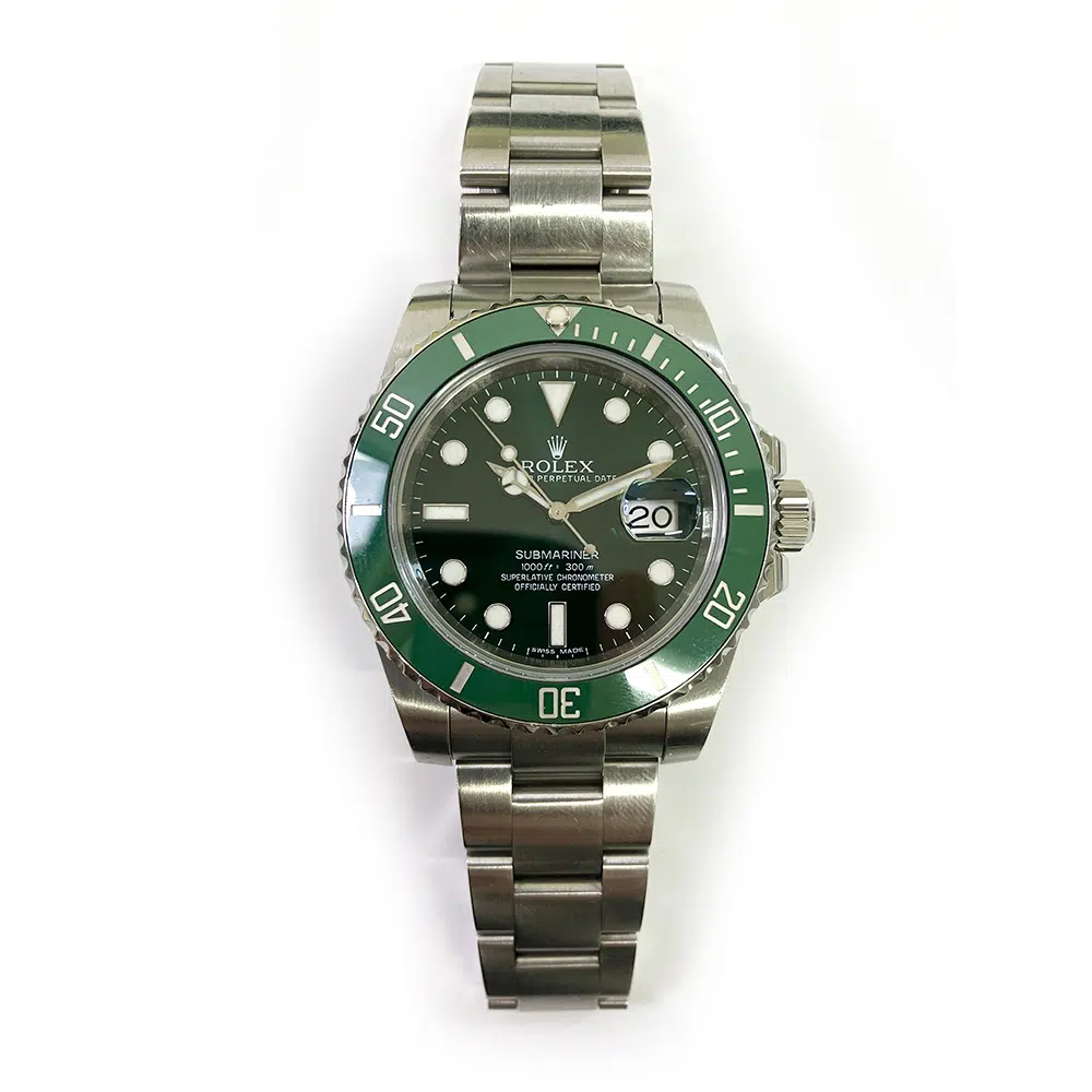 Rolex Submariner Date 116610LV Stainless Steel 40mm with HULK Green Dial Watch – image 2