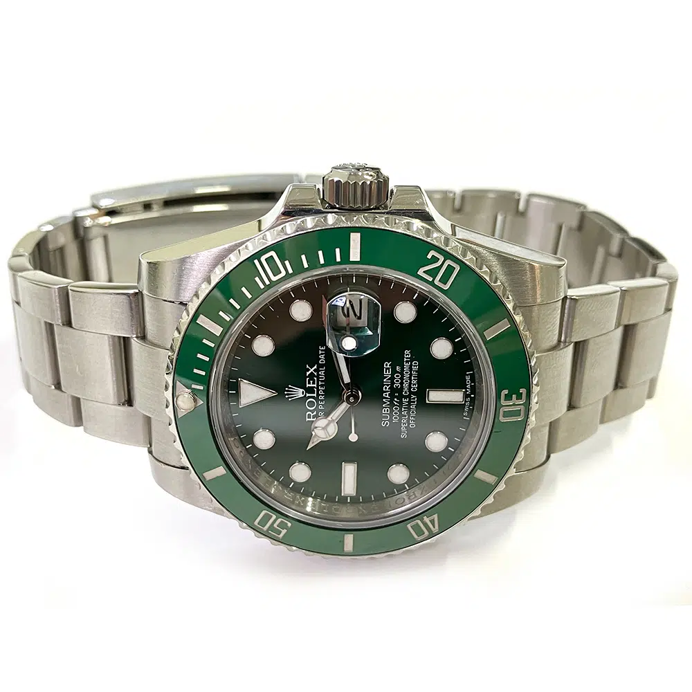 Rolex Submariner Date 116610LV Stainless Steel 40mm with HULK Green Dial Watch – image 4