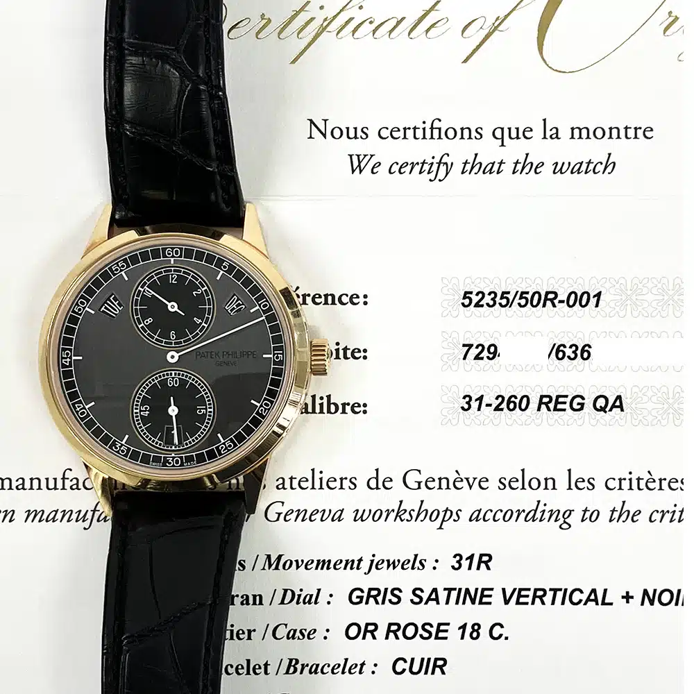 Patek Philippe Complications 40.5mm Grey Dial 5235/50R-001 Rose Gold Watch 2020 – image 2