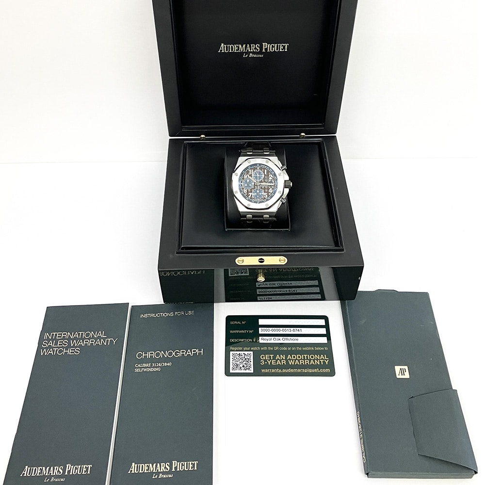 Audemars Piguet Royal Oak Offshore 26470ST.OO.A099CR.01 Stainless Steel with Brown Dial Watch 2019