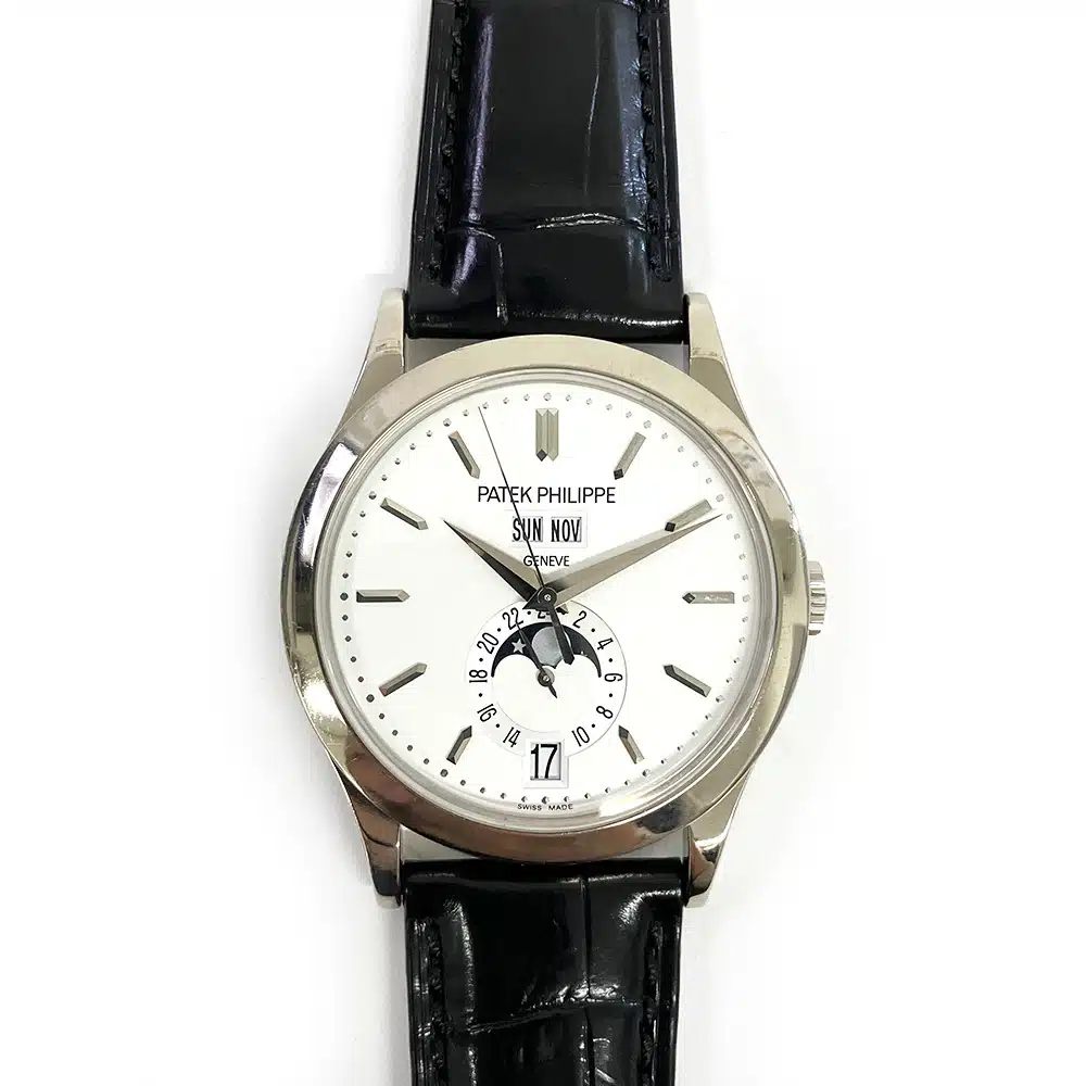 Patek Philippe Complications Annual Calendar 5396G-011 White Gold Case Index Dial 2011 – image 3