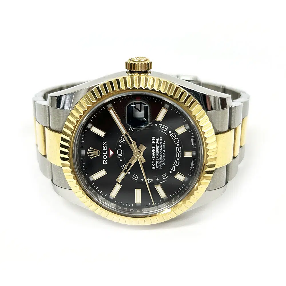Rolex Sky-Dweller 42mm Oyster 326933 Stainless Steel/Yellow Gold with Black Dial Men's Watch 2019 – image 4