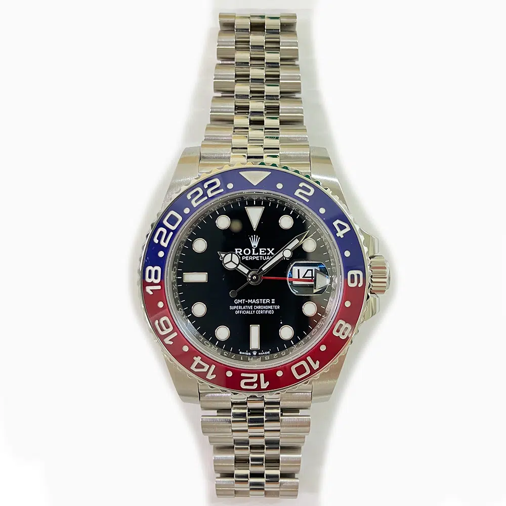 Rolex GMT-Master II Stainless Steel Black Dial Men's Watch Jubilee 126710BLRO MINT 2019 – image 3