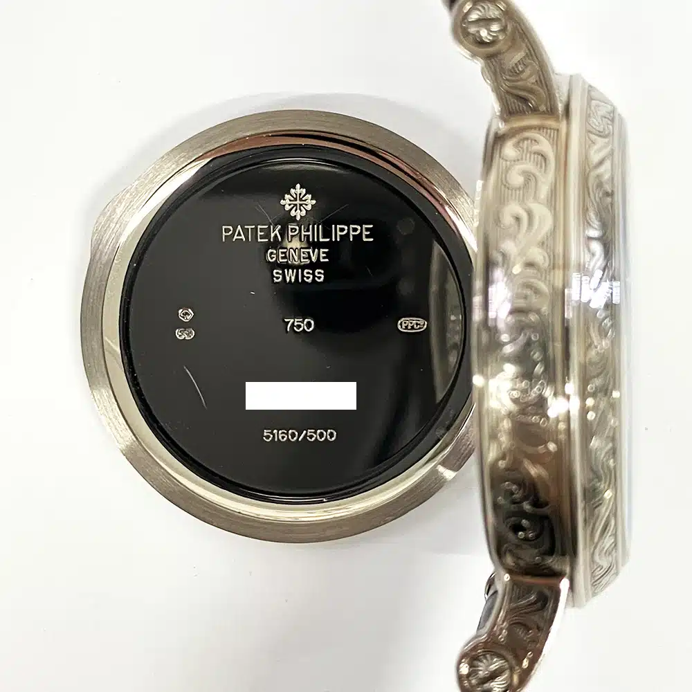 Patek Philippe Perpetual Calendar 5160/500G-001 38mm White Gold With Black Leather Watch 2018 – image 12