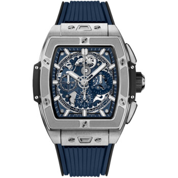 Hublot Spirit of Big Bang 642.NX.7170.RX 42mm titanium watch, skeleton dial