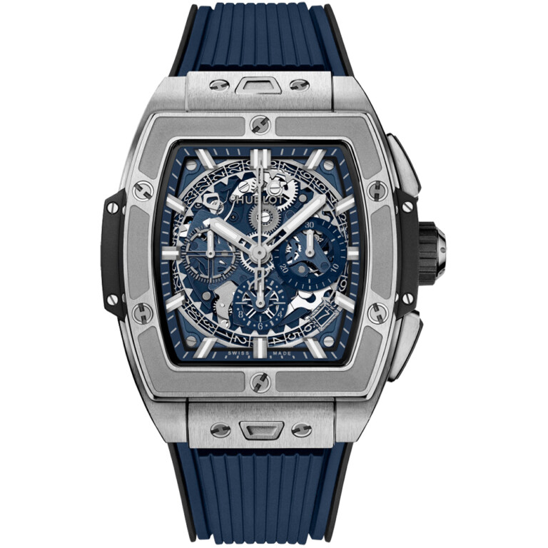 Hublot Spirit of Big Bang 642.NX.7170.RX 42mm titanium watch, skeleton dial