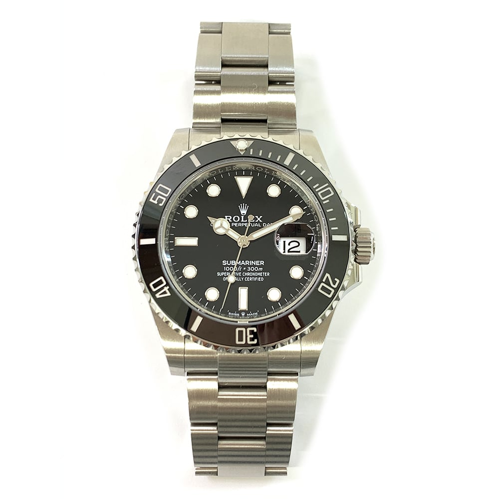 Rolex Submariner 126610LN Oyster Steel Watch Black Dial 2021