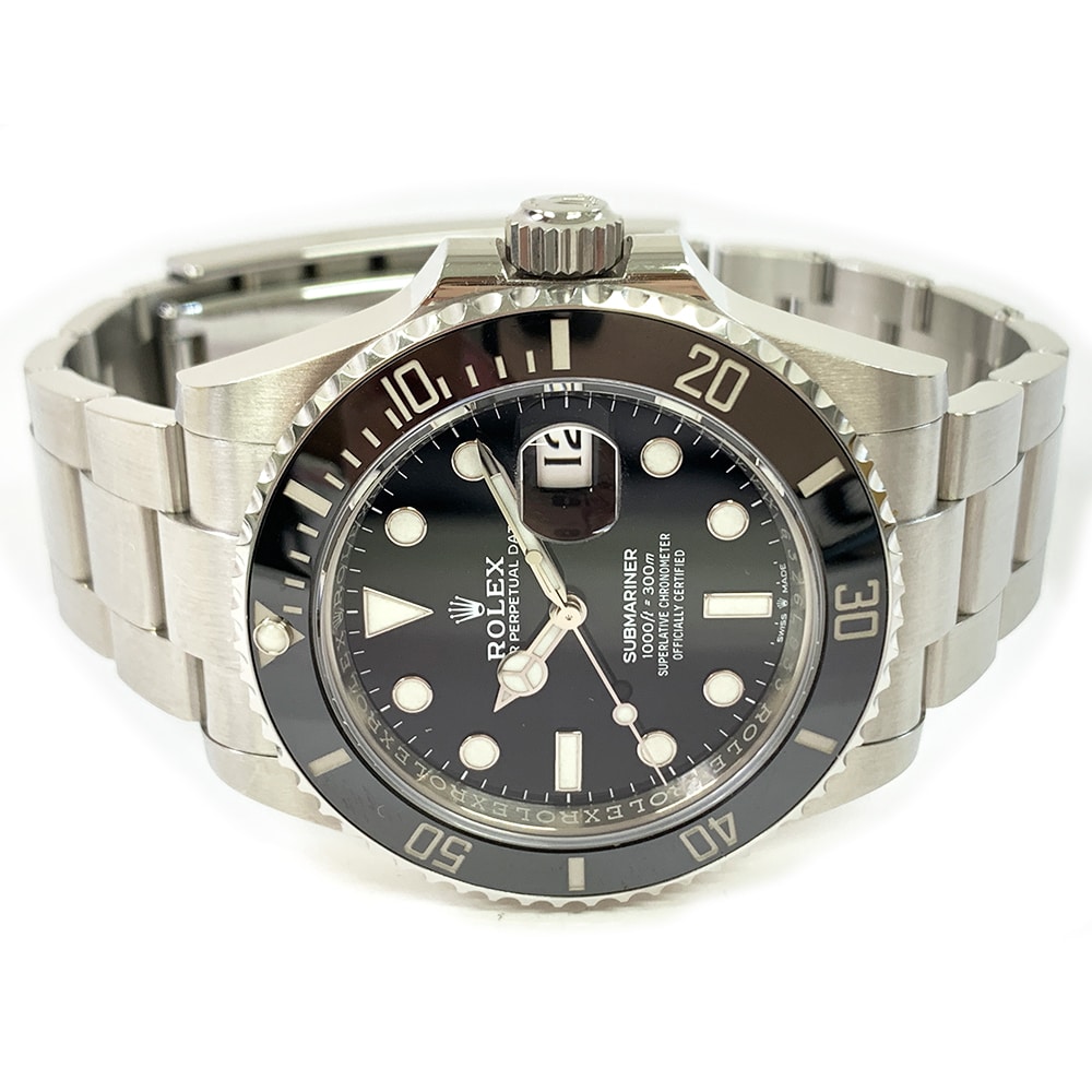Rolex Submariner 126610LN Oyster Steel Watch Black Dial 2021