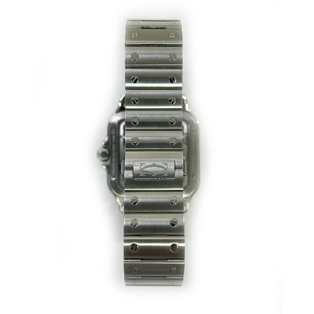 Cartier Santos Skeleton WHSA0007 Stainless Steel Watch 2018 – image 4