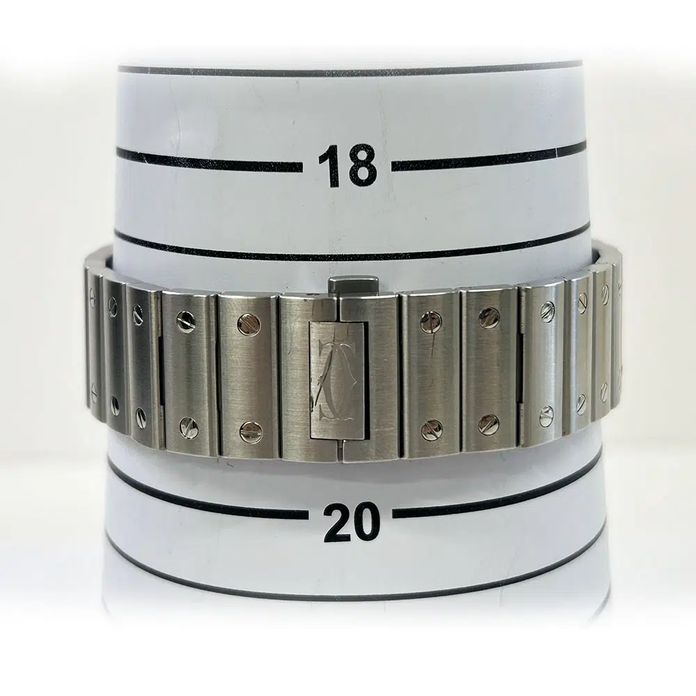 Cartier Santos Skeleton WHSA0007 Stainless Steel Watch 2018 – image 5