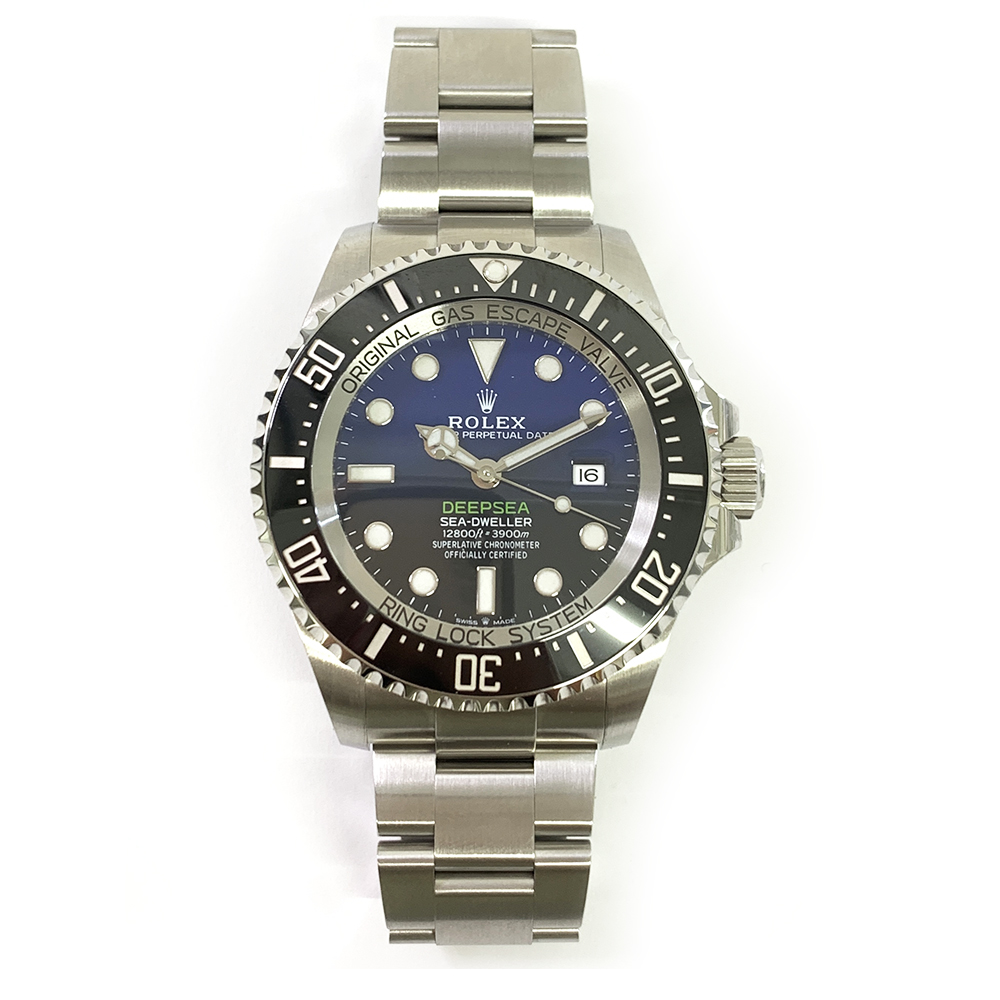 Rolex D-Blue Dial Sea-Dweller Deepsea 44mm 126660 Stainless Steel Oyster Men's Watch MINT 2019