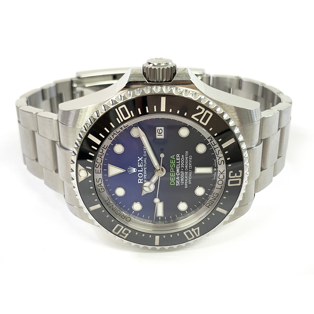 Rolex D-Blue Dial Sea-Dweller Deepsea 44mm 126660 Stainless Steel Oyster Men's Watch MINT 2019