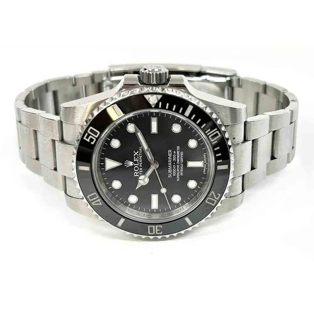 Rolex Submariner 114060 No Date 40mm Oyster Stainless Steel Watch Black Dial 2015 – image 4