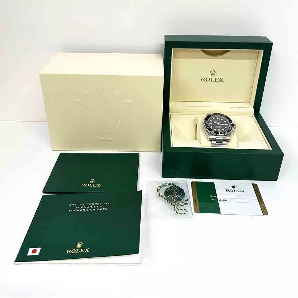 Rolex Submariner 114060 No Date 40mm Oyster Stainless Steel Watch Black Dial 2015 – image 8