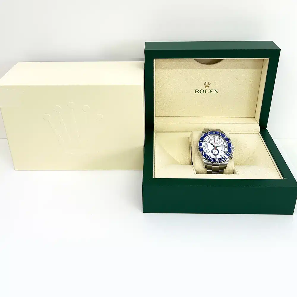 Rolex Oyster Yacht-Master II 116680 Stainless Steel White Dial – image 7