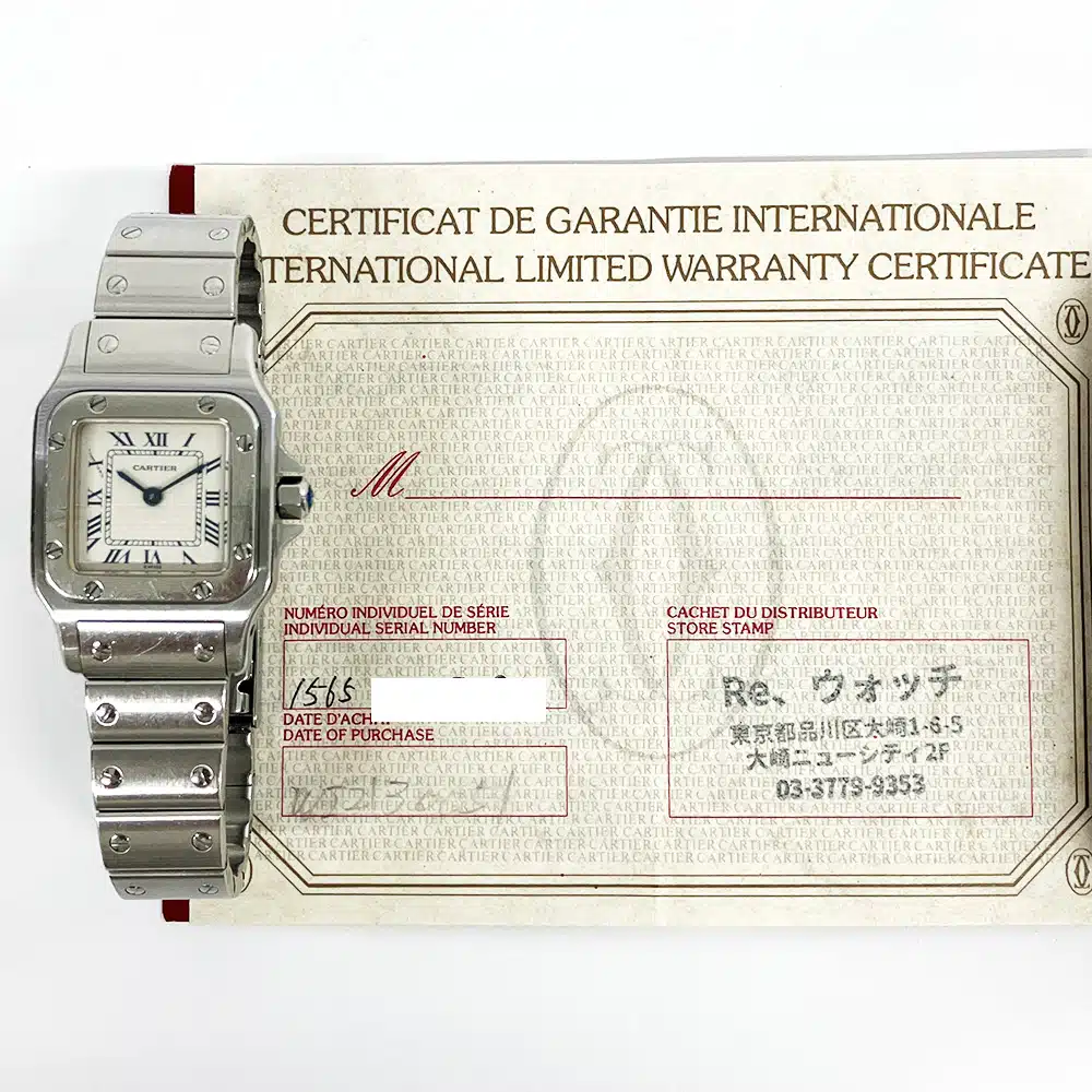 Cartier Santos Galbée 34.8mm Stainless Steel with Silver Dial Watch – image 2