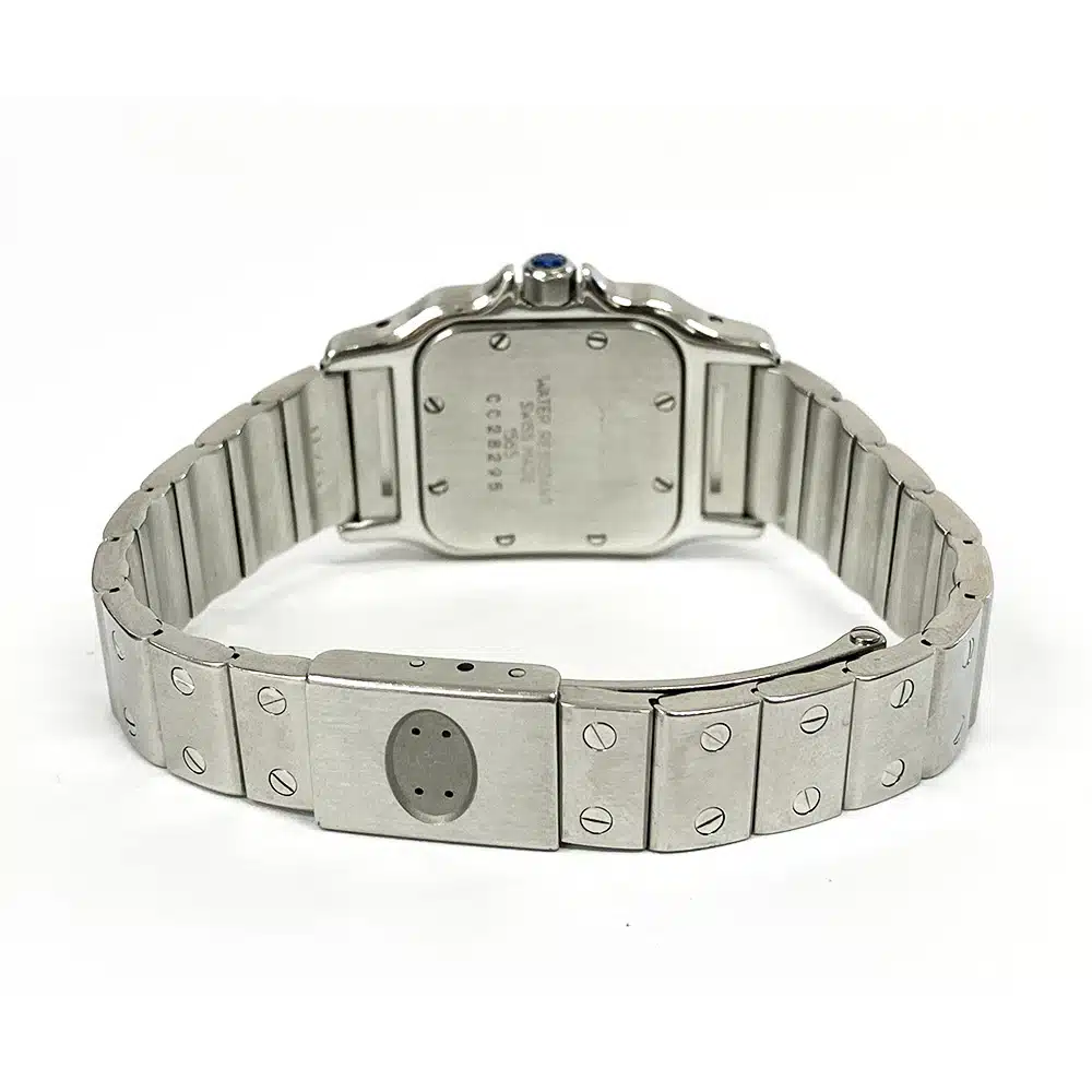 Cartier Santos Galbée 34.8mm Stainless Steel with Silver Dial Watch – image 5