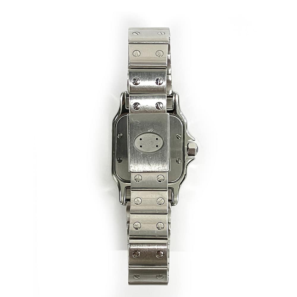 Cartier Santos Galbée 34.8mm Stainless Steel with Silver Dial Watch