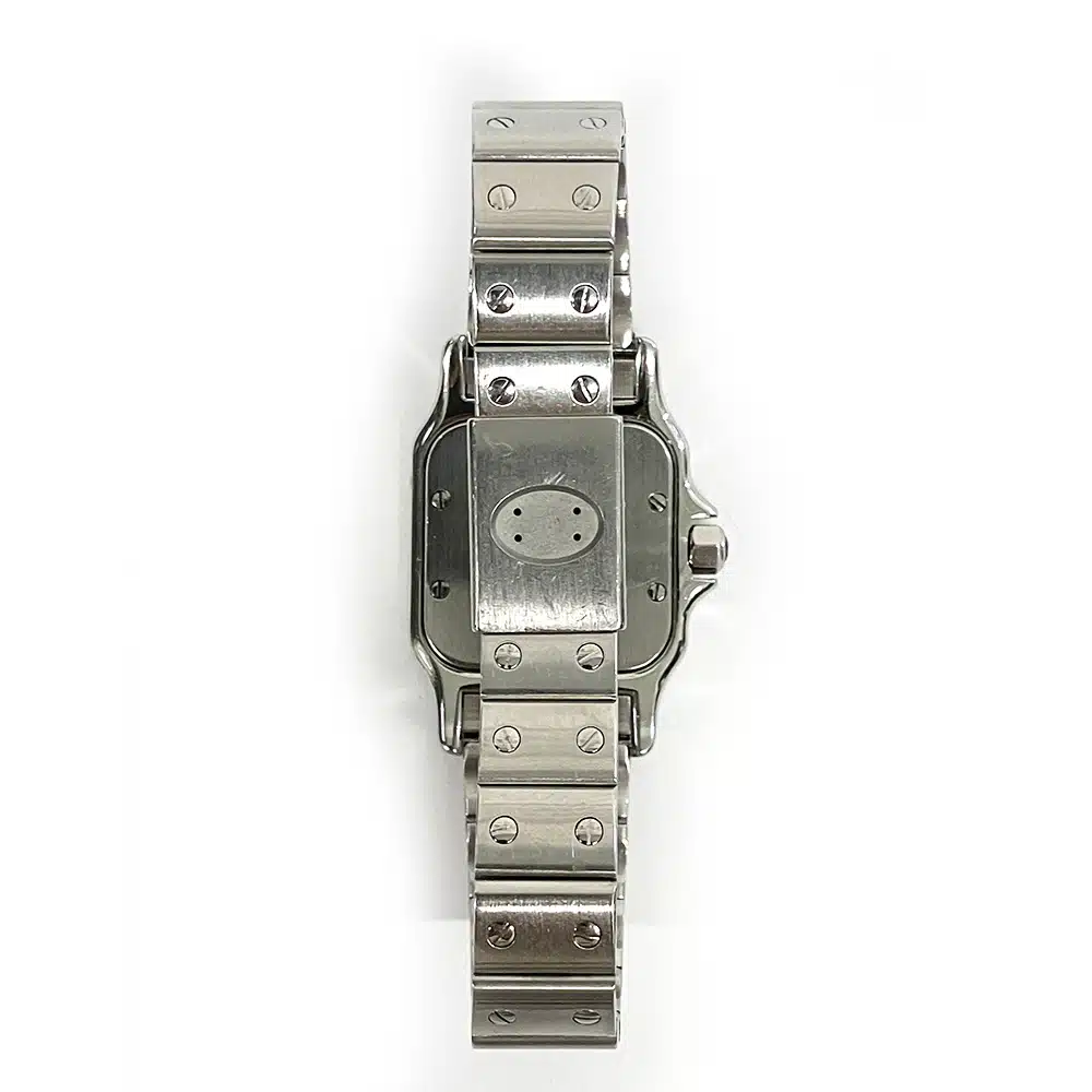 Cartier Santos Galbée 34.8mm Stainless Steel with Silver Dial Watch – image 6
