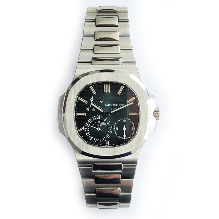 Patek Philippe Nautilus Certified Steel Blue Dial 5712/1A-001 Full Set Watch 2013