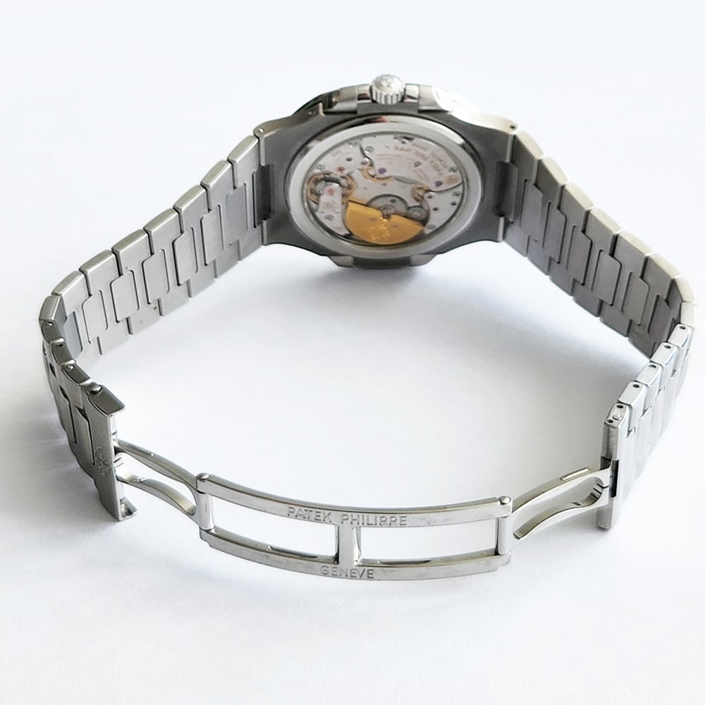 Patek Philippe Nautilus Certified Steel Blue Dial 5712/1A-001 Full Set Watch 2013