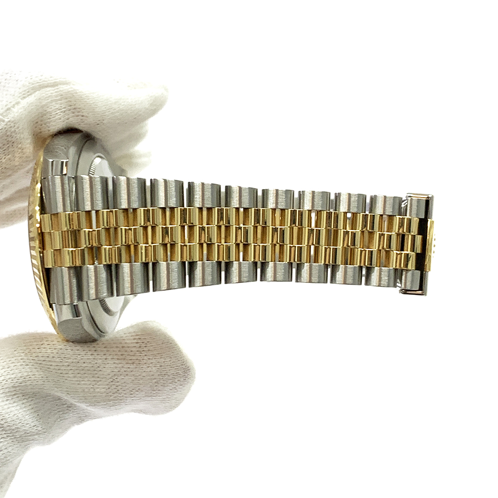 Rolex Datejust 41 Steel & Gold 126333 Champagne Diamond Dial Jubilee Watch 2022