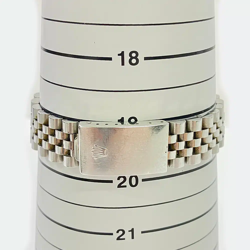 Rolex Datejust 36 Jubilee 16234 Stainless Steel with White Roman Dial Watch 1993 – image 6