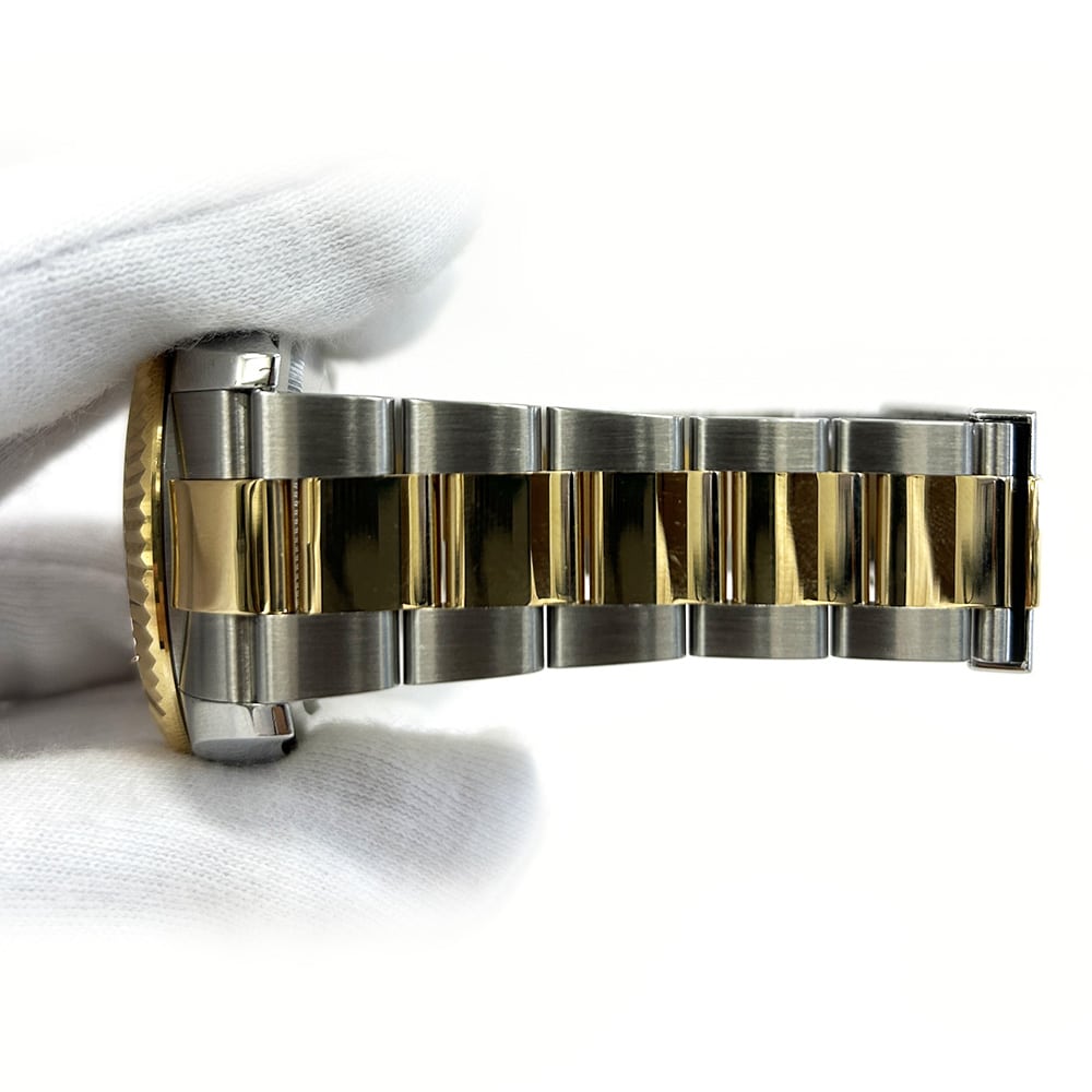 Rolex Sky-Dweller 326933 42mm Oyster Yellow Gold and Stainless Steel with White Dial Watch 2019