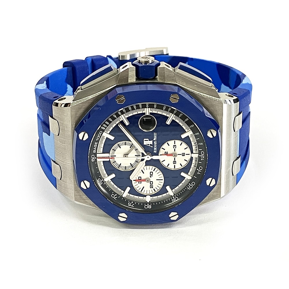 Audemars Piguet Royal Oak Offshore Chronograph 26400SO.OO.A335CA.01 44mm Stainless Steel with Blue Dial Watch 2019