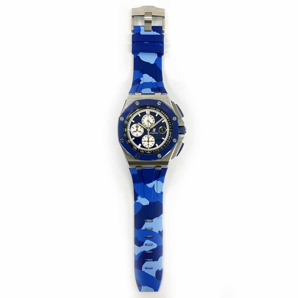 Audemars Piguet Royal Oak Offshore Chronograph 26400SO.OO.A335CA.01 44mm Stainless Steel with Blue Dial Watch 2019