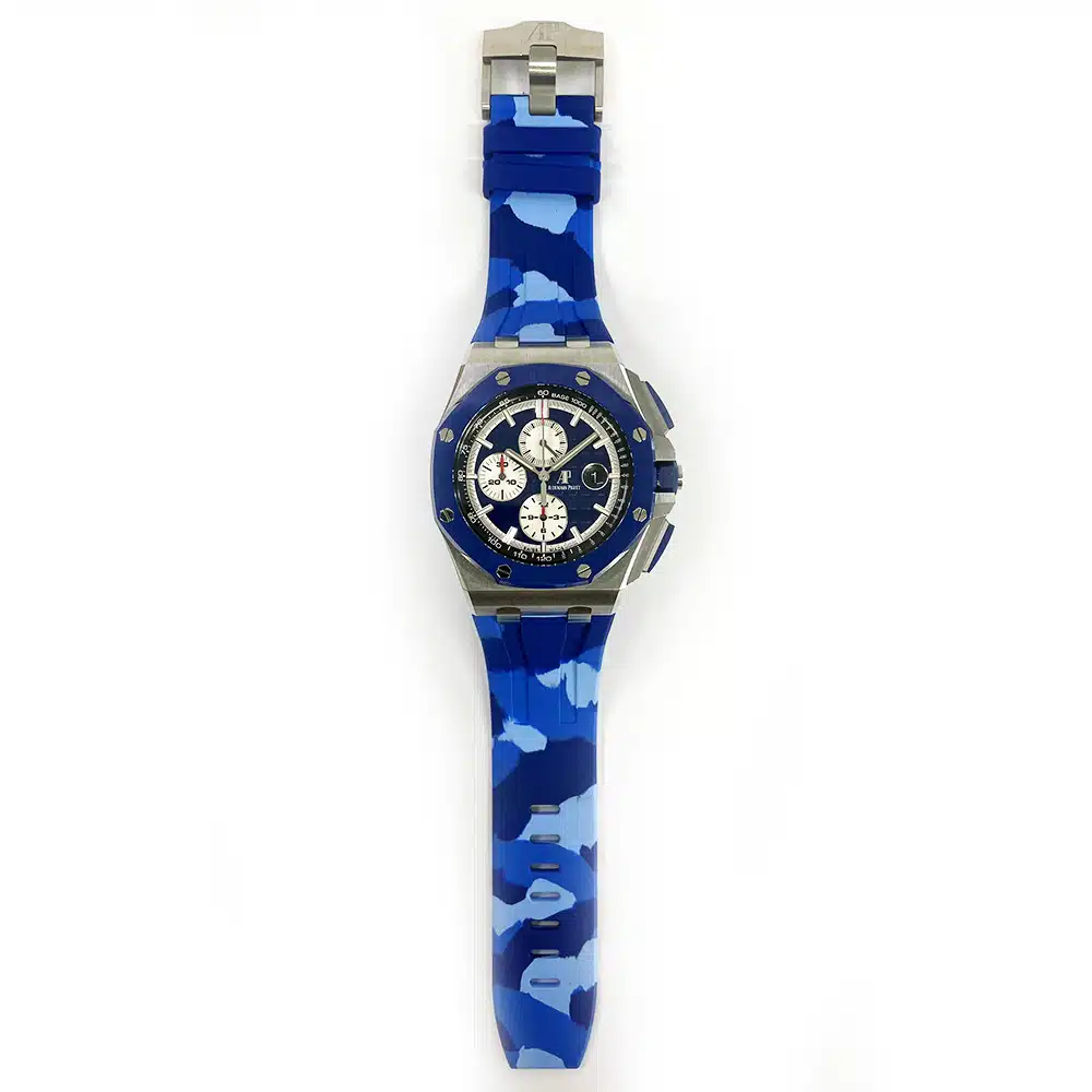 Audemars Piguet Royal Oak Offshore Chronograph 26400SO.OO.A335CA.01 44mm Stainless Steel with Blue Dial Watch 2019 – image 5