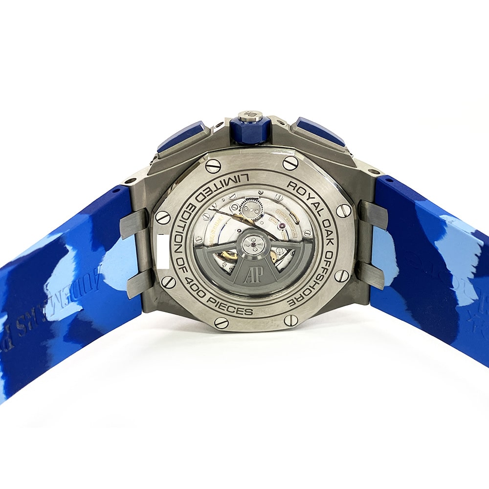 Audemars Piguet Royal Oak Offshore Chronograph 26400SO.OO.A335CA.01 44mm Stainless Steel with Blue Dial Watch 2019