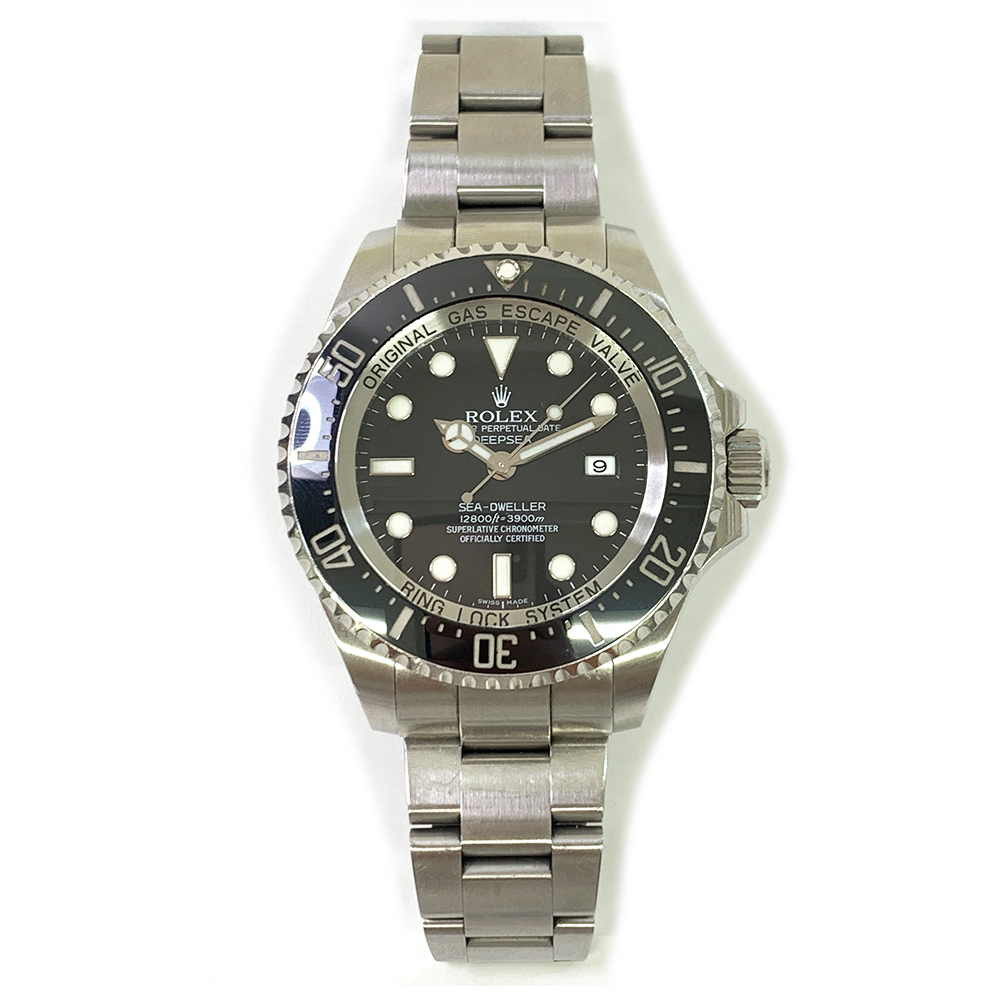 Rolex Black Dial Sea-Dweller 44mm 116660 Stainless Steel Oyster Watch 2010
