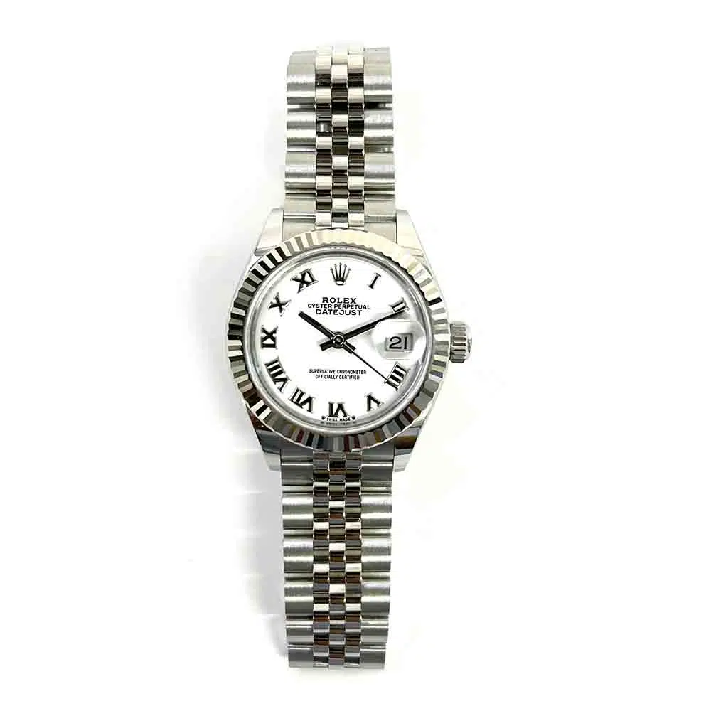 Rolex Datejust 28mm 279174 Stainless Steel with White Roman Dial Watch 2022 MINT – image 3
