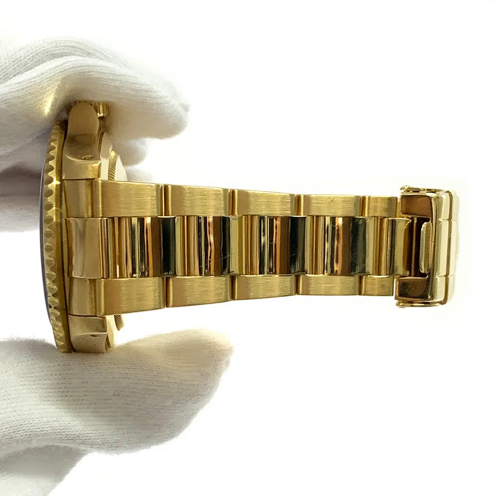 Rolex Submariner Date 40mm 16618SG Oyster Yellow Gold Watch Champagne Diamond Dial 2022 – image 6