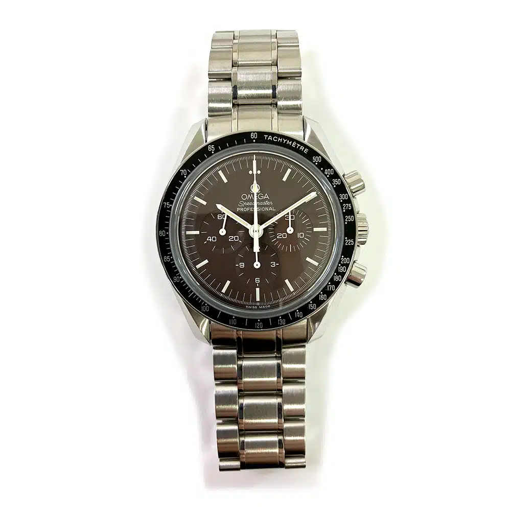 Omega Speedmaster Chronograph 311.30.42.30.13.001 Stainless Steel Watch Black Dial 2011