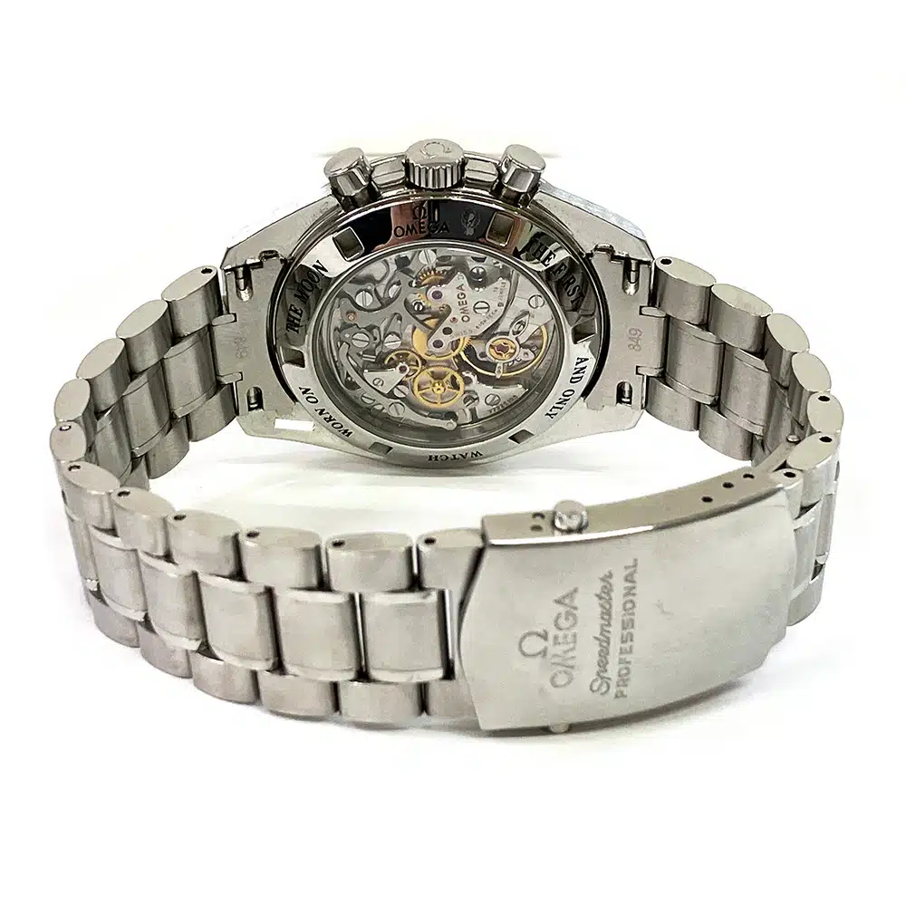 Omega Speedmaster Chronograph 311.30.42.30.13.001 Stainless Steel Watch Chocolate Dial 2011 – image 4