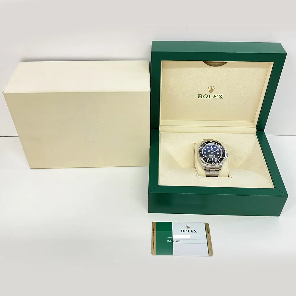 Rolex Sea-Dweller 44mm 116660 Stainless Steel D-Blue Dial 2015 – image 8