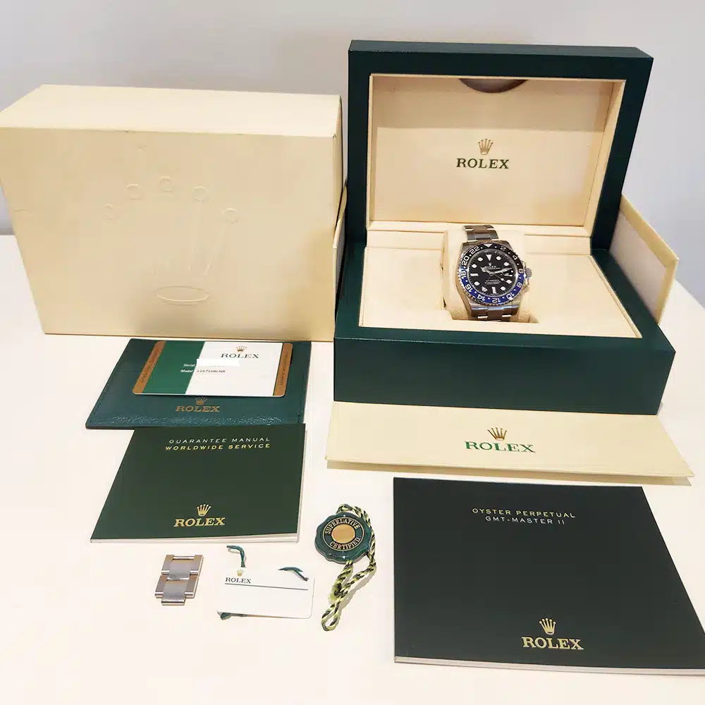 Rolex GMT-Master II Batman Black Dial 40mm 116710BLNR Oyster  Stainless Steel Watch 2017 – image 7