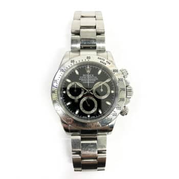 Rolex Daytona 116520 40mm Stainless Steel with Black Dial Watch