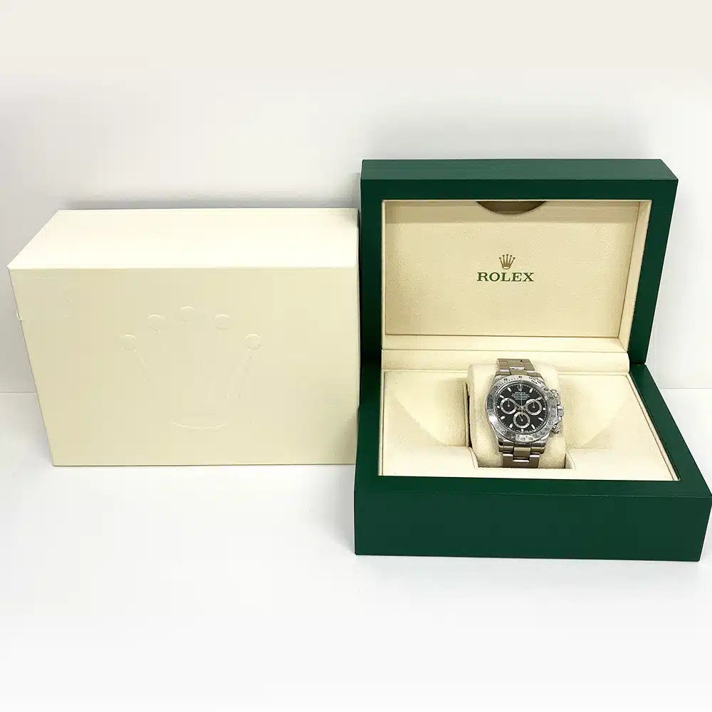 Rolex Daytona 116520 40mm Stainless Steel with Black Dial Watch – image 6