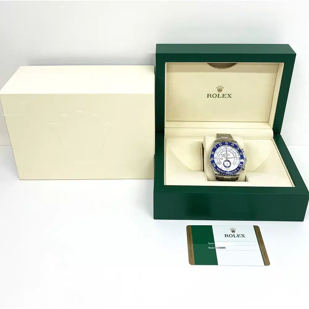 Rolex Oyster Yacht-Master II 116680 44mm Stainless Steel White Dial 2017 – image 8