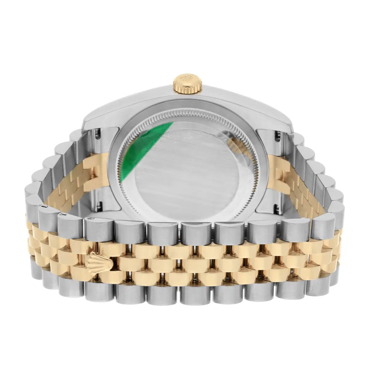 Rolex Datejust 36 116233 Champagne Diamond Dial Jubilee Gold & Stainless Steel Watch – image 8