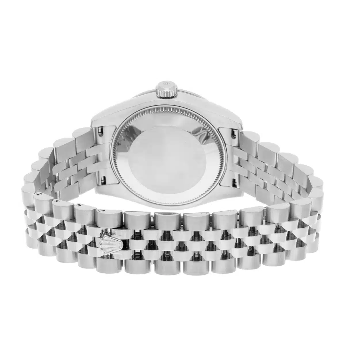 Rolex Ladies Datejust 178344 31mm Pink Dial Scattered Diamond Bezel Jubilee Band - 2017 – image 8