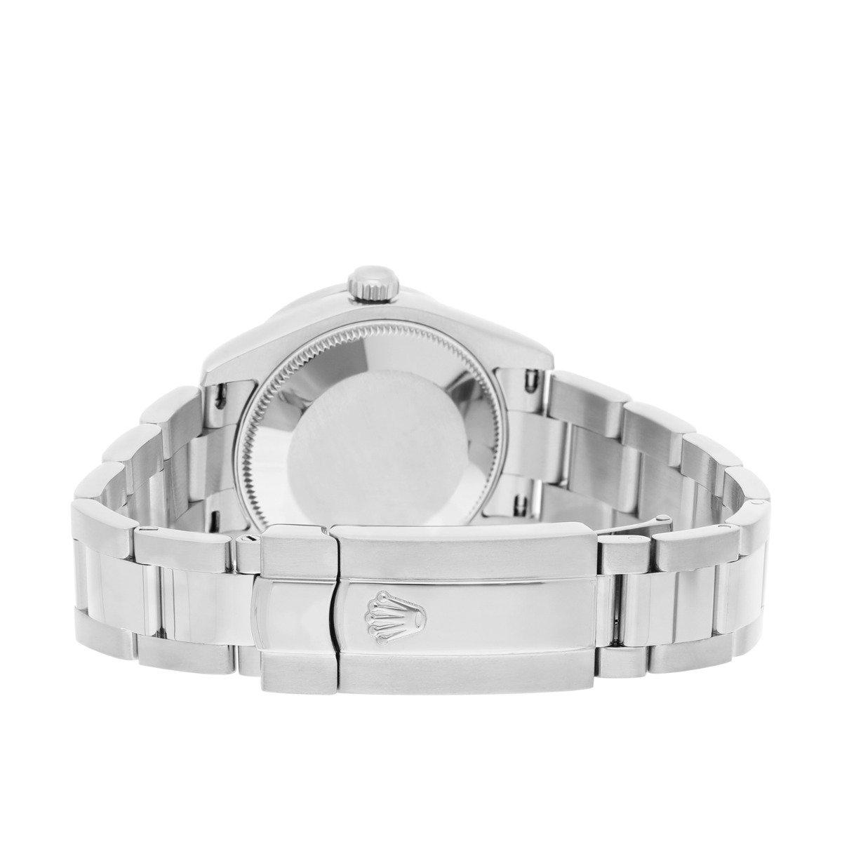 Rolex Lady-Datejust 178240 31mm Stainless Steel White Dial with Diamond Bezel