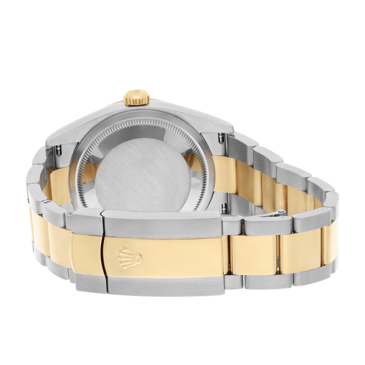 Rolex 126233 Datejust 36mm Two-Tone Yellow Gold Fluted Bezel Champagne Dial