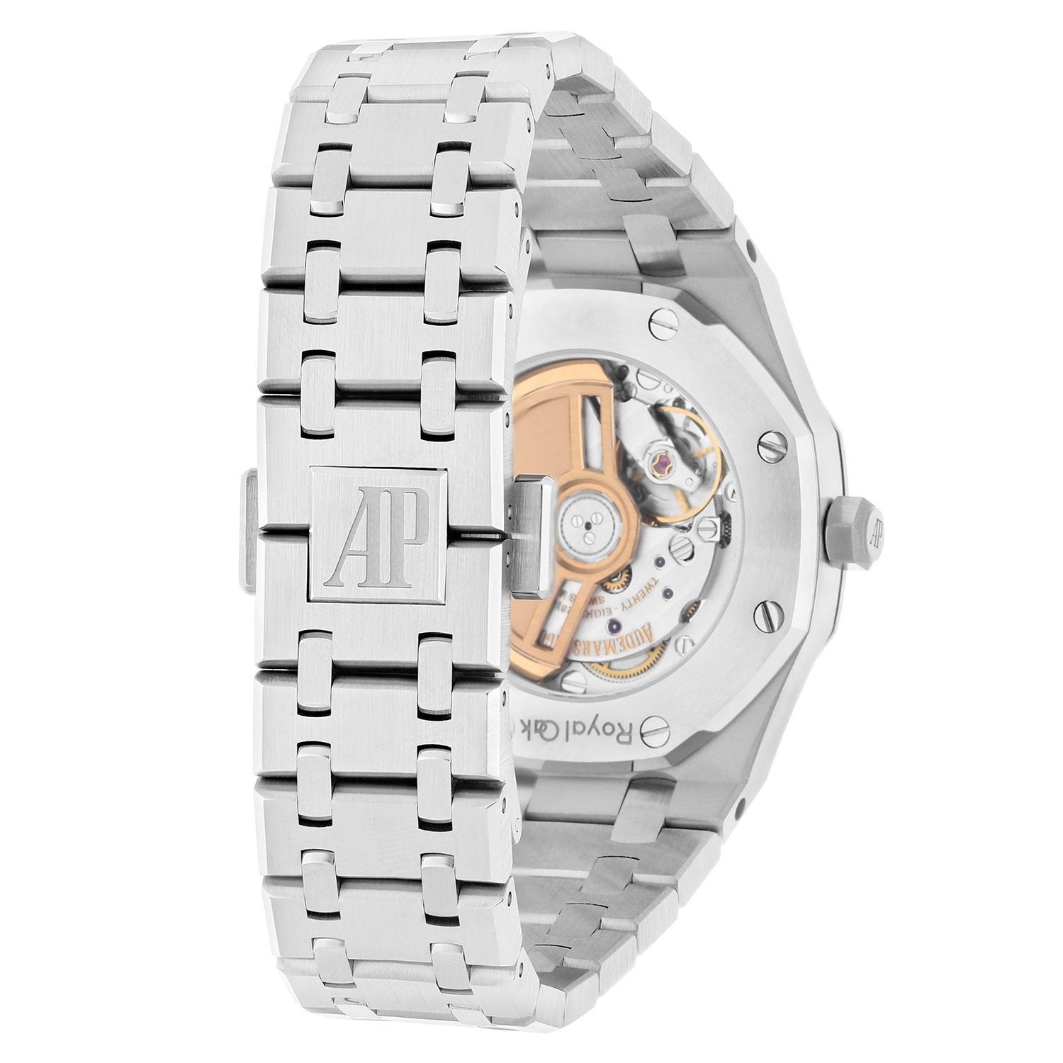 Audemars Piguet Royal Oak Automatic Silver Dial Stainless Steel 34mm Watch Complete 77350ST.OO.1261ST.01