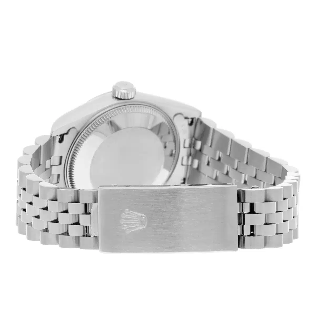 Rolex Datejust 31mm 78240 Black Arabic Dial Stainless Steel Watch Circa 2000 – image 8